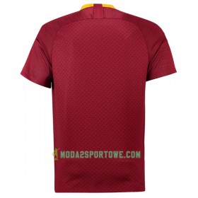 Koszulka AS Roma Domowe Stroje Piłkarskie 2018/19 Krótki Rękaw